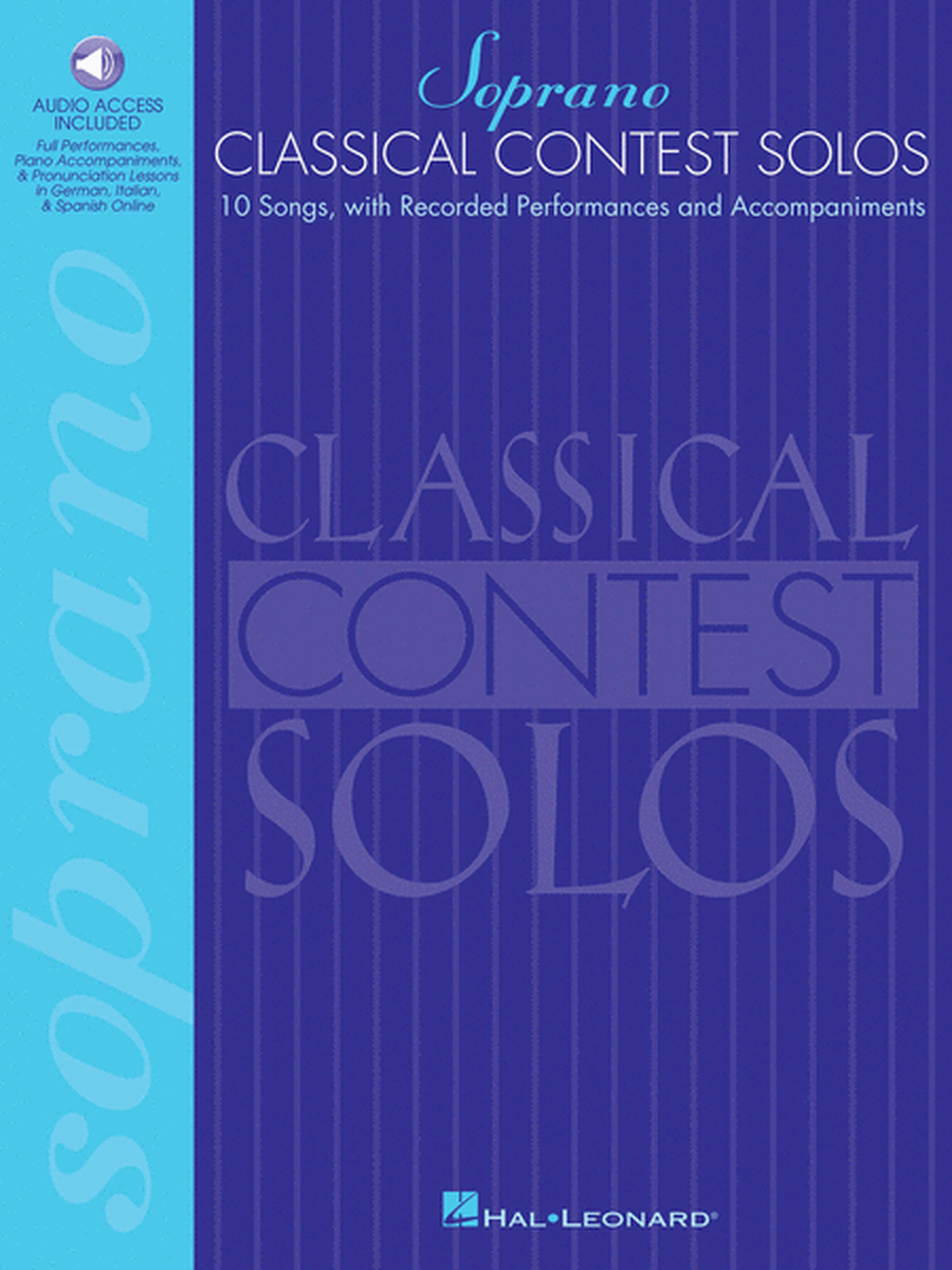 Classical Contest Solos - Soprano image number null