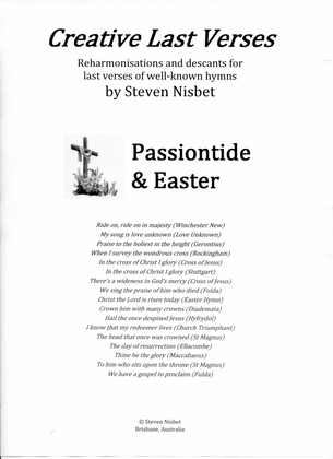 Creative Last Verses Booklet 2 for Passiontide & Easter