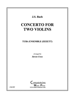 Book cover for Concerto for Two Violins