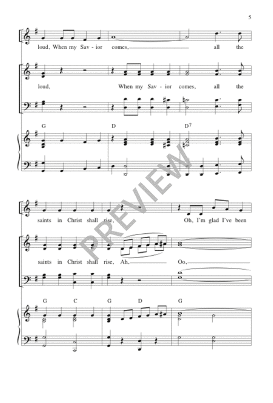 Sign Me Up 4-Part scores gallery preview page 5