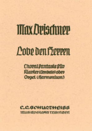Book cover for Lobe den Herren - Choralfantasie
