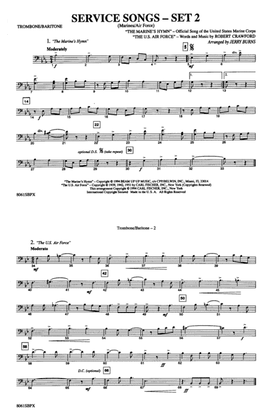 Service Songs - Set 2 (Marines/Air Force): 1st Trombone