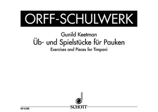Book cover for Exercises and Pieces for Timpani