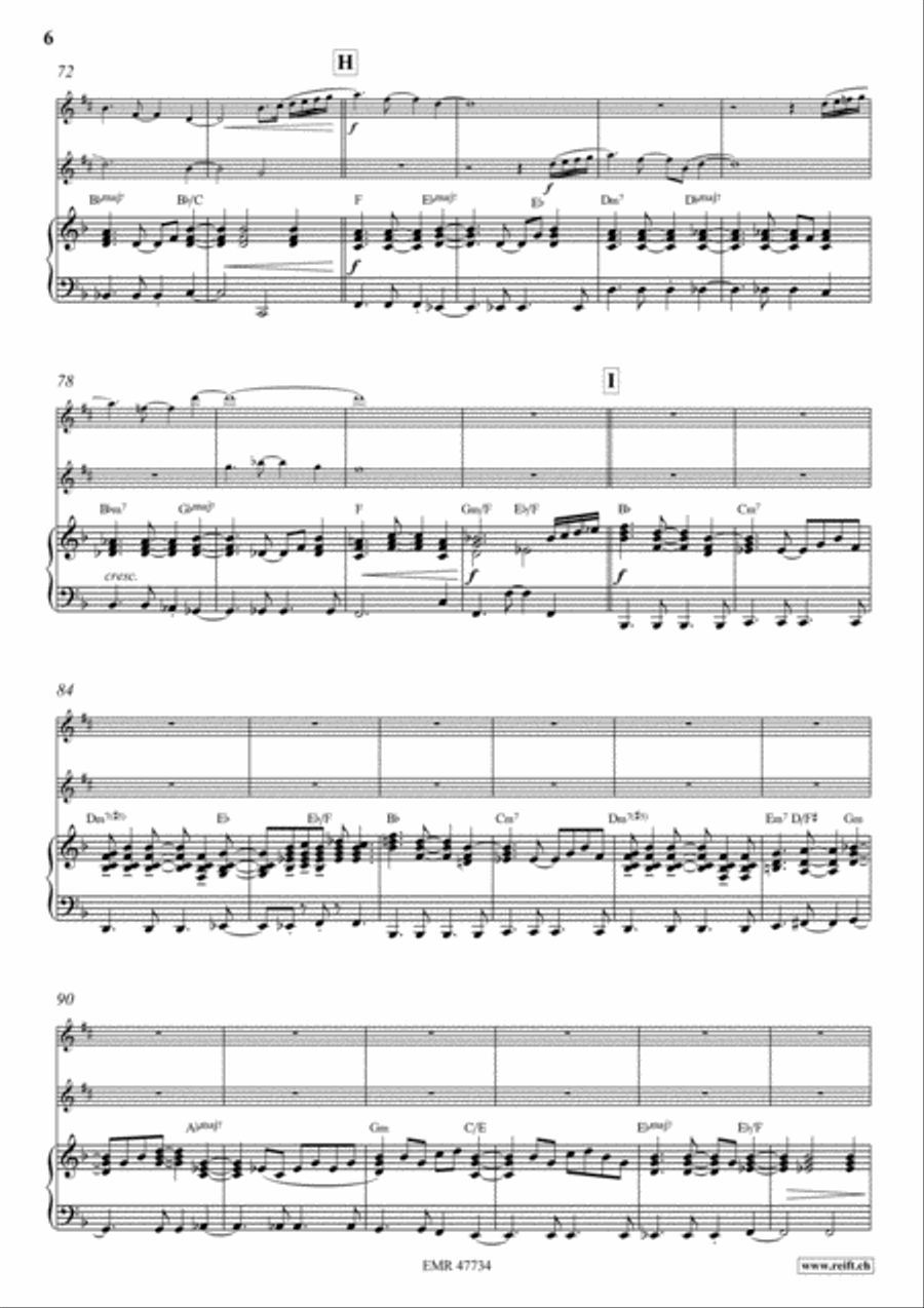 Jazzy Concerto Jazzy Concerto Alto Saxophone scores gallery preview page 6