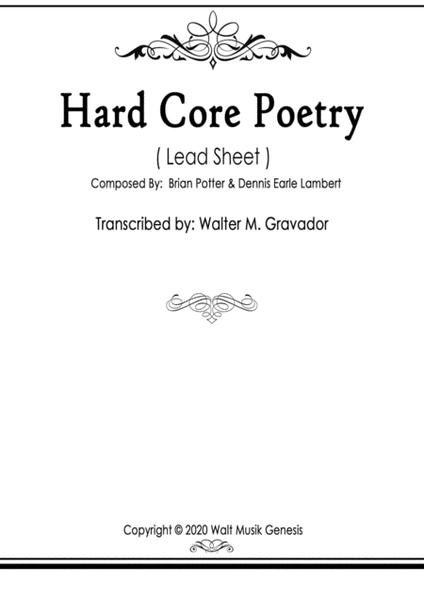 Hard Core Poetry