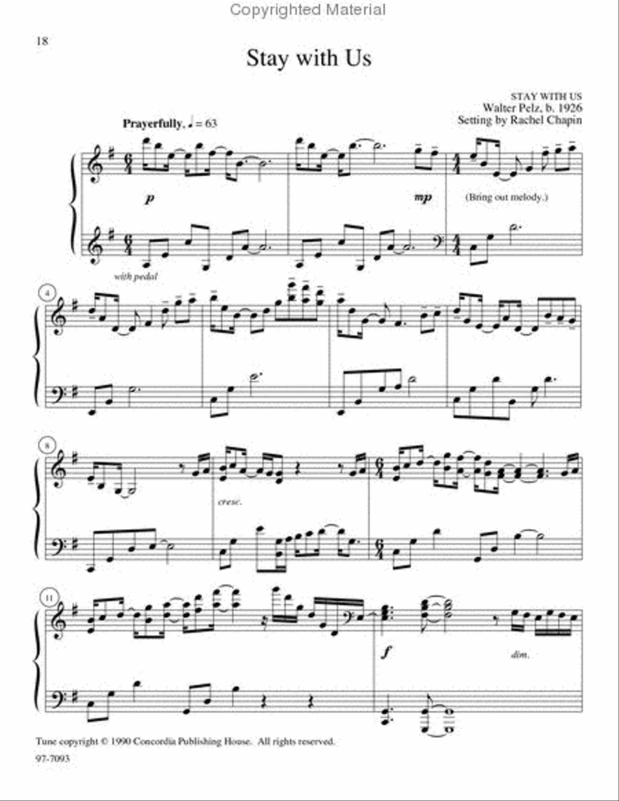 Lamb of God Lamb of God Piano Solo scores gallery preview page 8