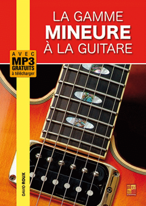 Book cover for La gamme mineure à la guitare