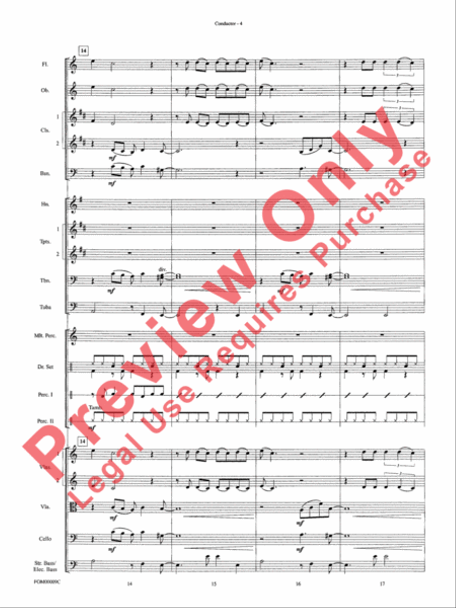 Smooth Full Orchestra scores gallery preview page 7