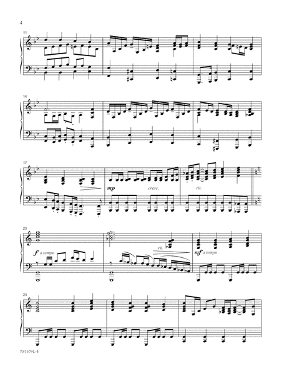 Palms and Passion Suite Piano Solo scores gallery preview page 4