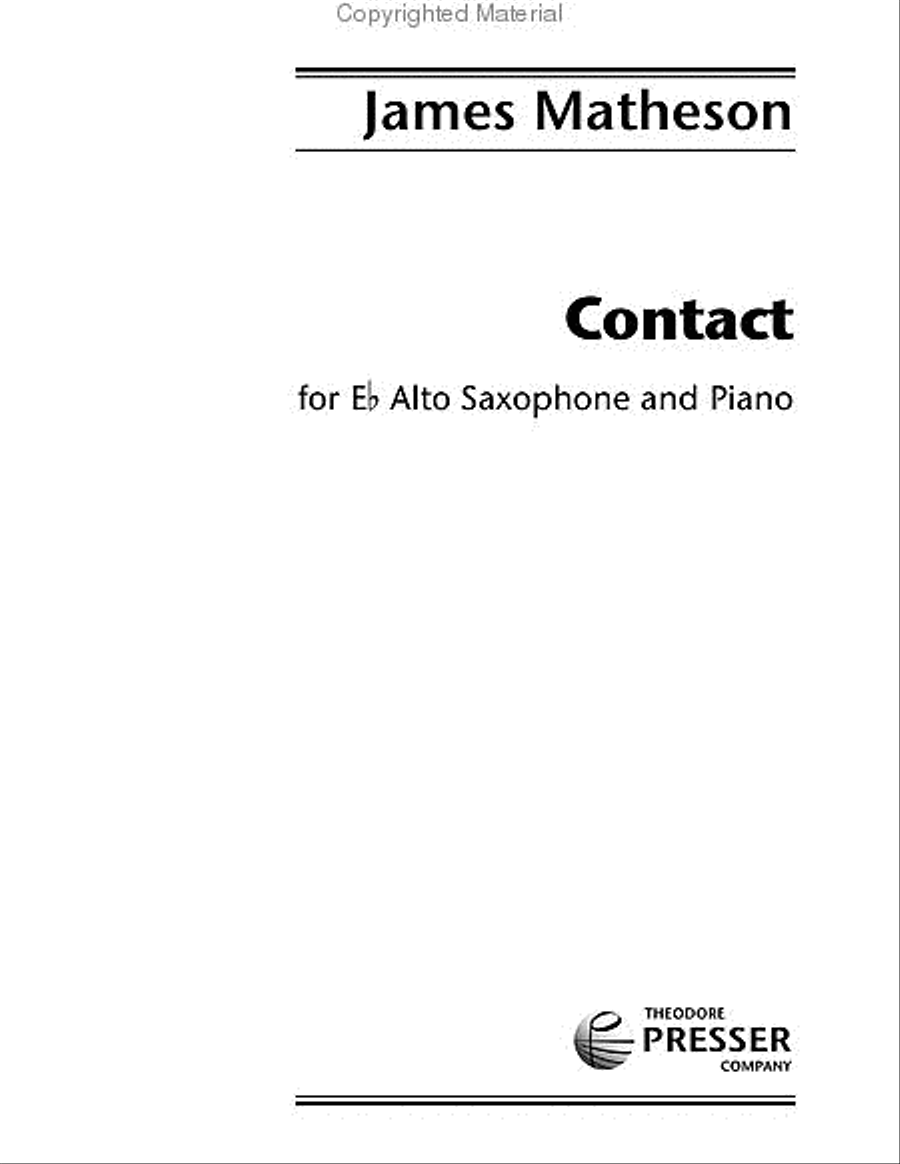 Contact Chamber Music scores gallery preview page 2