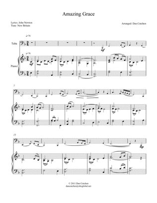 Tuba - "Amazing Grace" Theme and Variations