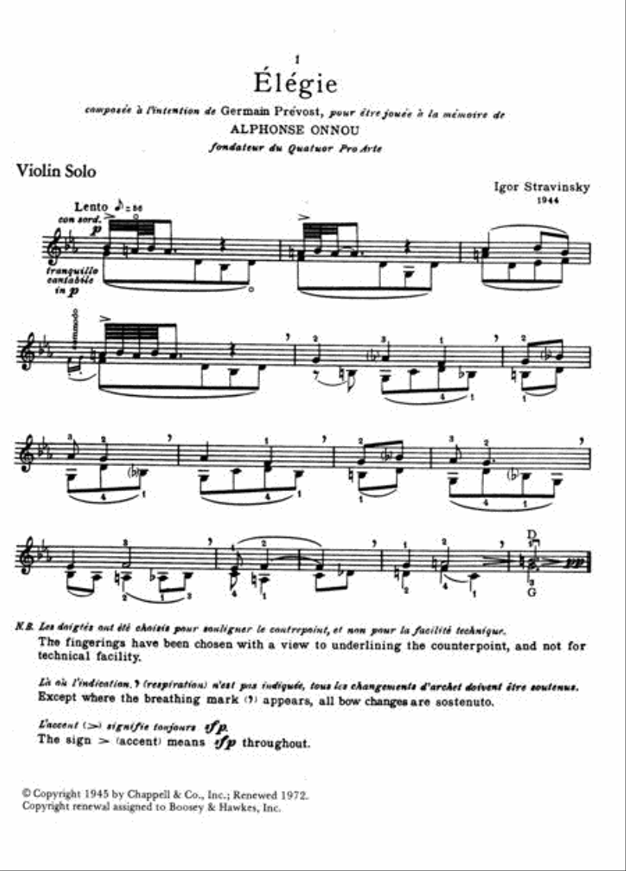 Elegie Elegie Viola scores gallery preview page 3