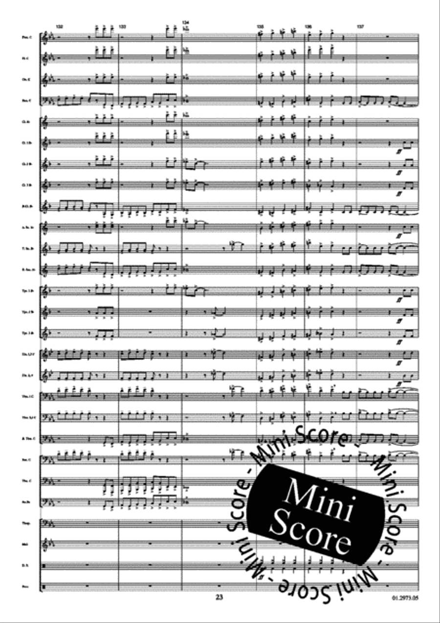 God Save the 'Queen' Concert Band scores gallery preview page 27