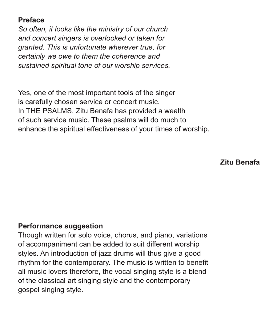The Psalms Choir scores gallery preview page 2