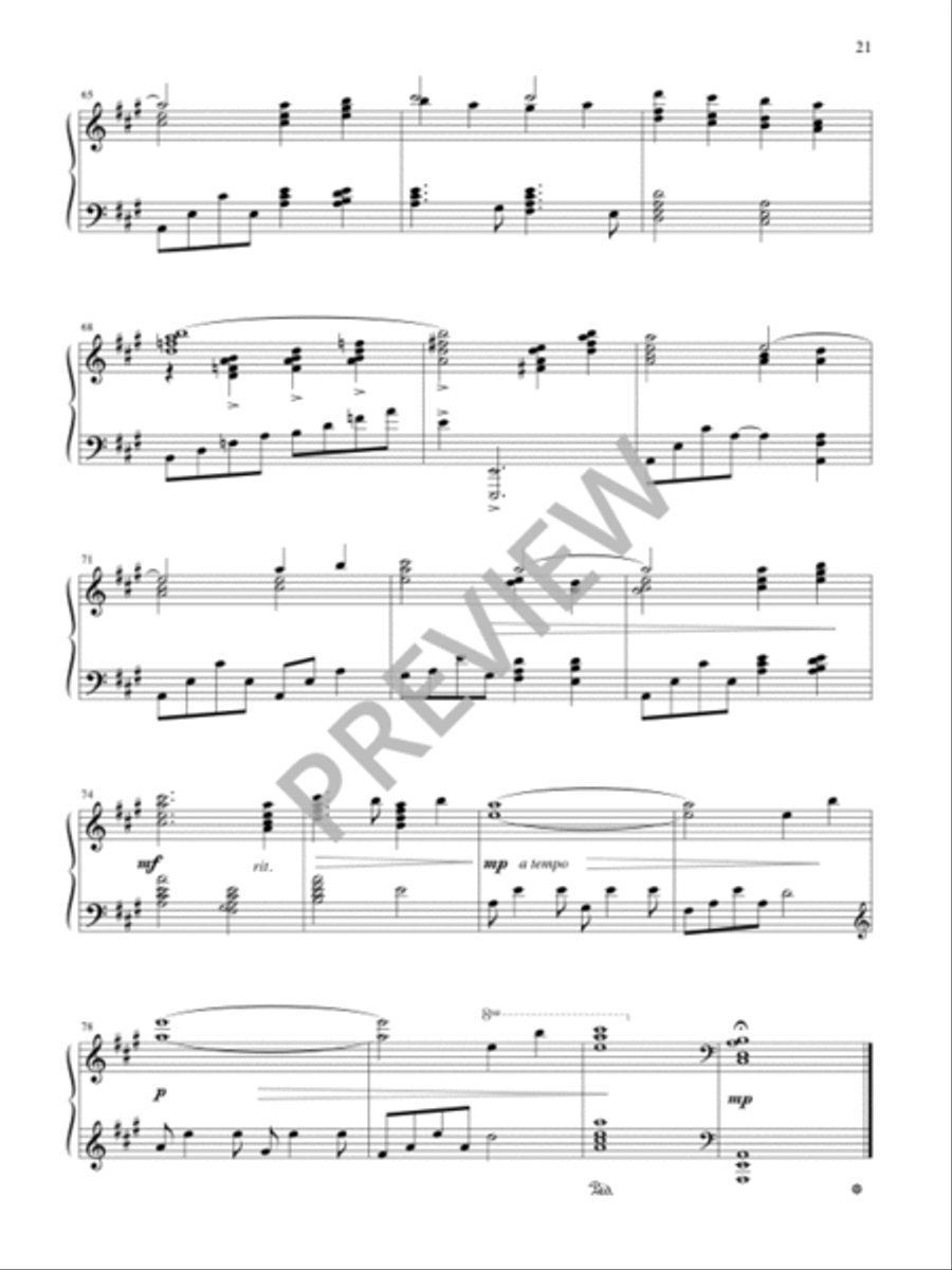 Seasons of Grace - Volume 4 Piano Solo scores gallery preview page 23