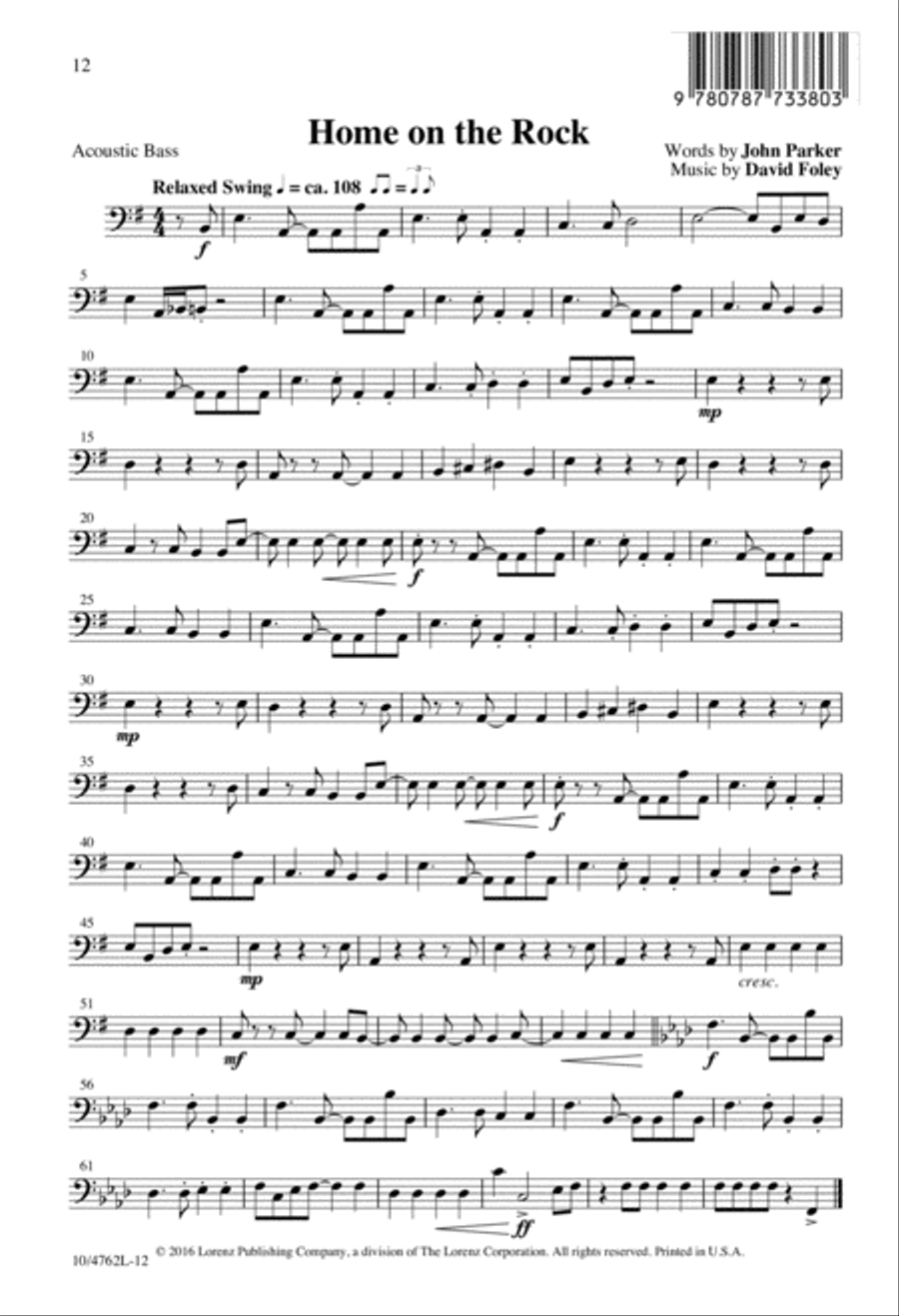 Home on the Rock 4-Part scores gallery preview page 12