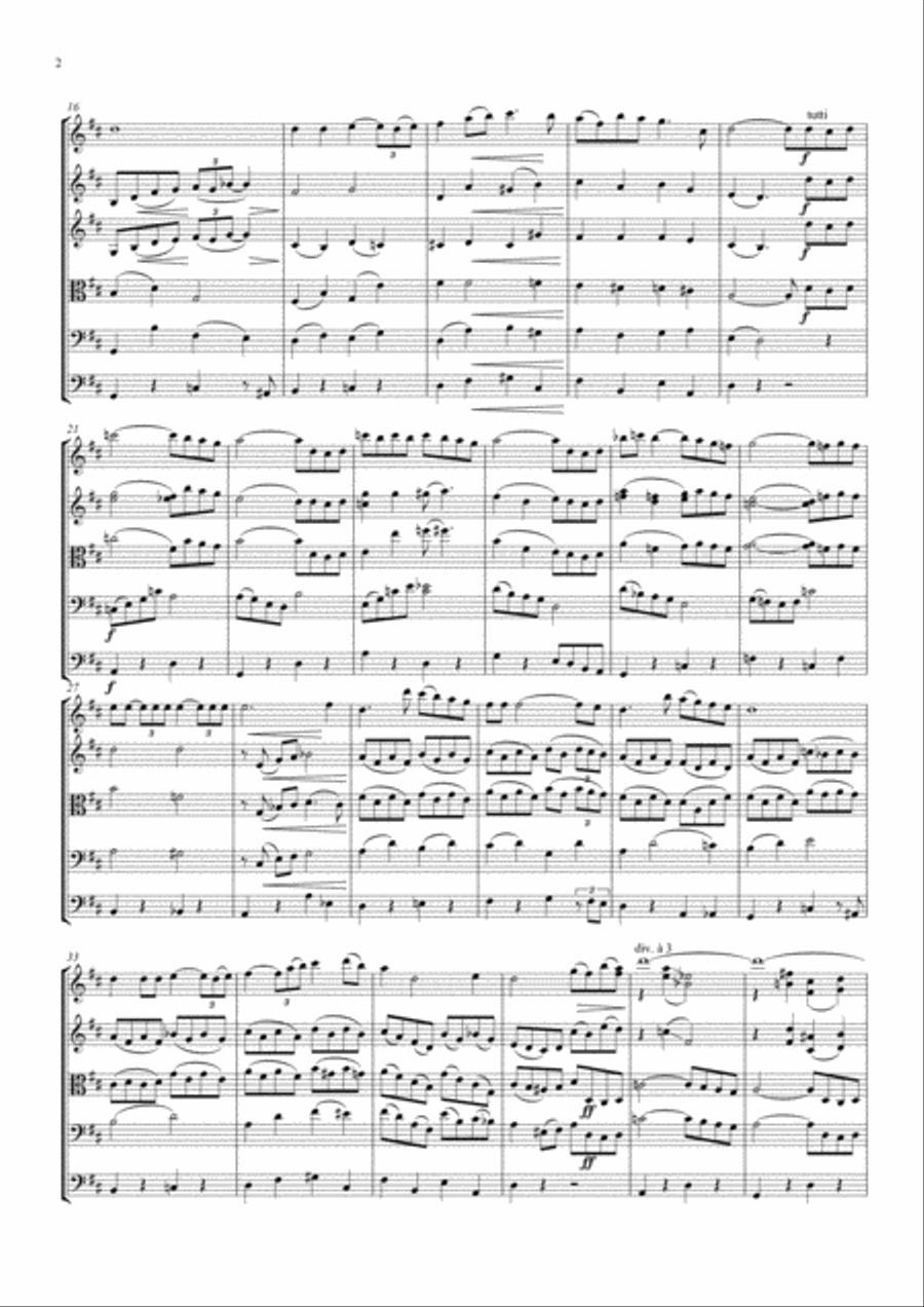 The Christmas Song (Chestnuts Roasting On An Open Fire) String Orchestra scores gallery preview page 2