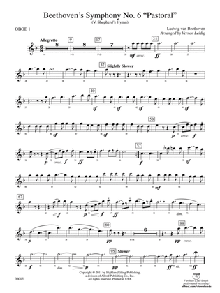 Beethoven's Symphony No. 6 "Pastoral": Oboe
