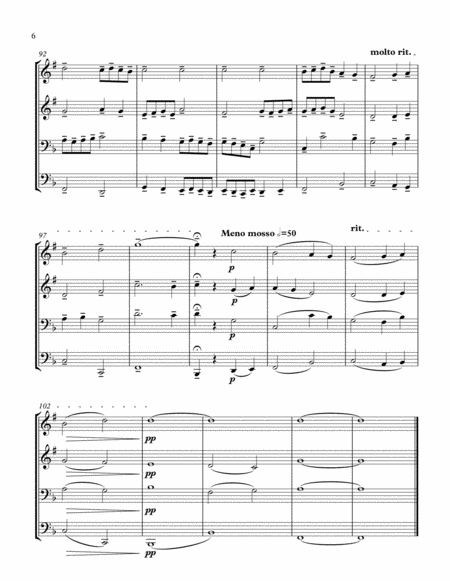 Veni Creator Spiritus (Brass Quartet) - Score and parts image number null