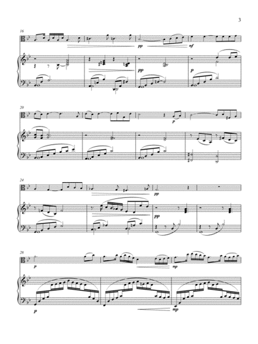 Short Pieces for Viola and Piano (Downloadable)