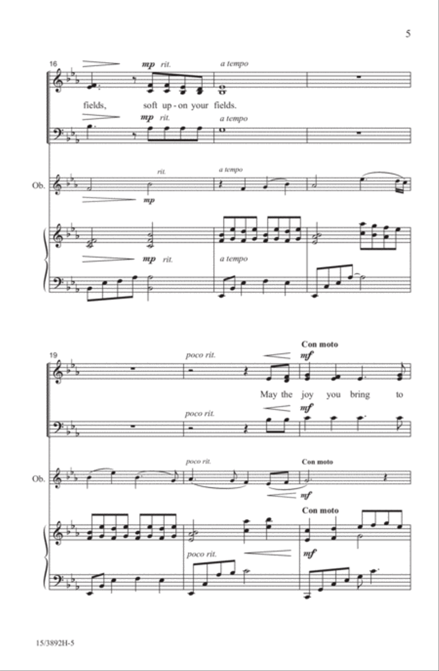 May the Road Rise to Meet You 3-Part scores gallery preview page 5