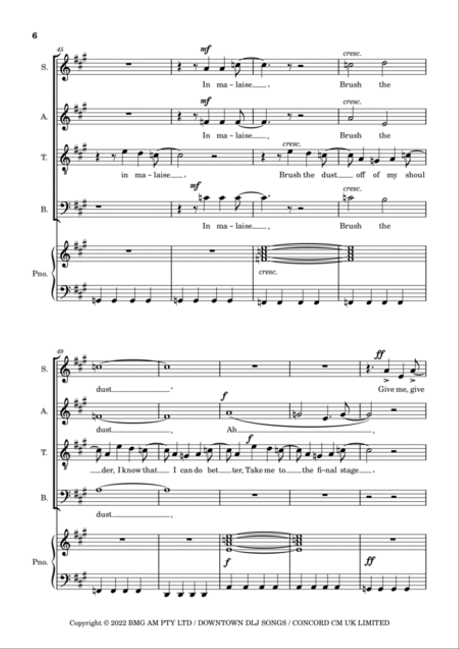 Ready 4-Part scores gallery preview page 6