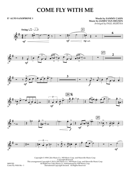 Come Fly With Me - Eb Alto Saxophone 1