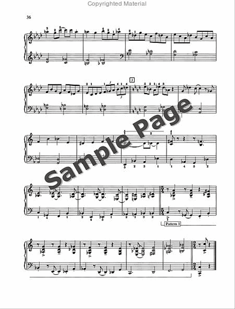 Keyboard On Stage Piano/cassette Piano scores gallery preview page 37