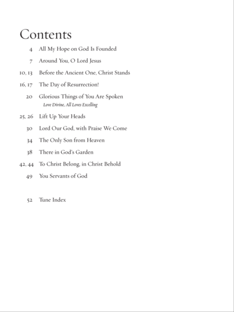 Treasures Old and New: Hymn Preludes for Organ Organ Solo scores gallery preview page 3