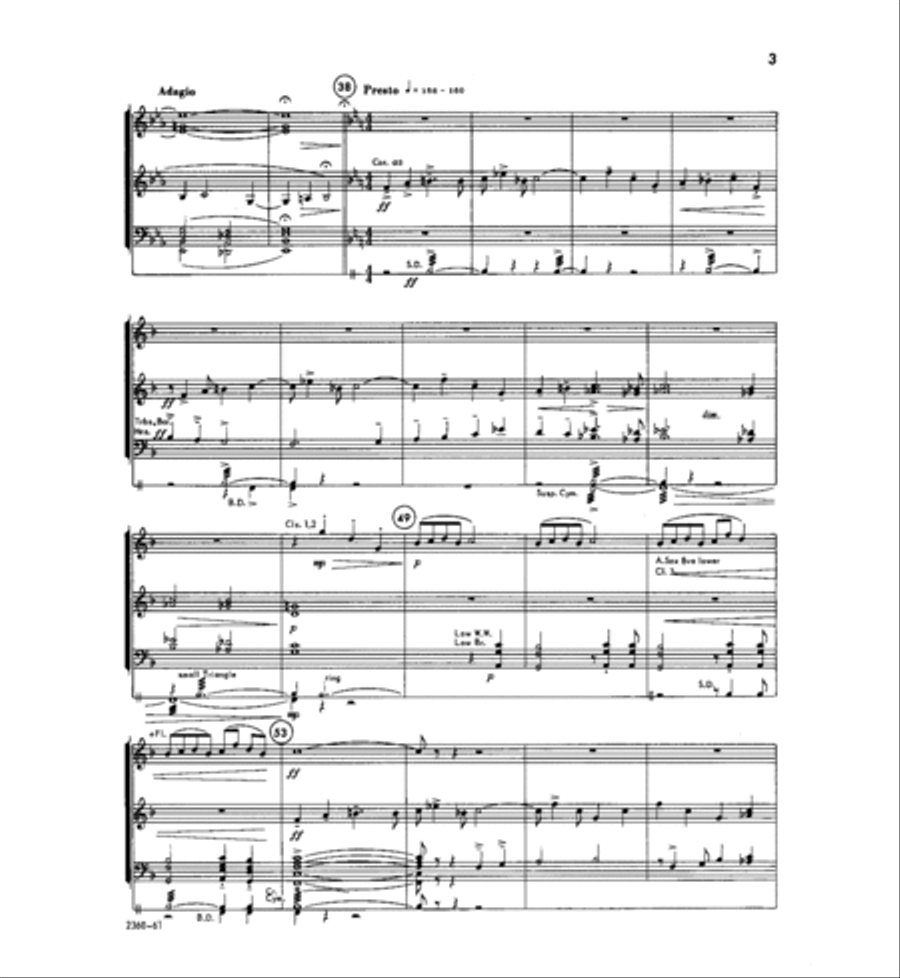 Synopsis for Band Concert Band scores gallery preview page 4