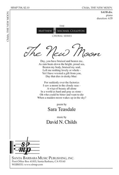 The New Moon - SATB divisi Octavo image number null