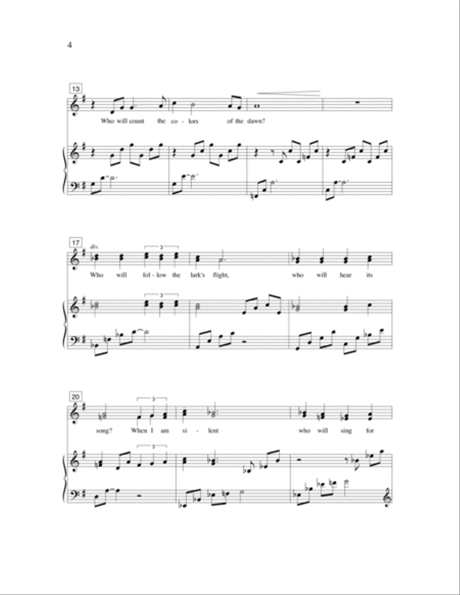 When I Am Silent When I Am Silent SA scores gallery preview page 5