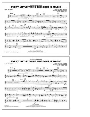 Book cover for Every Little Thing She Does Is Magic - 2nd Bb Trumpet