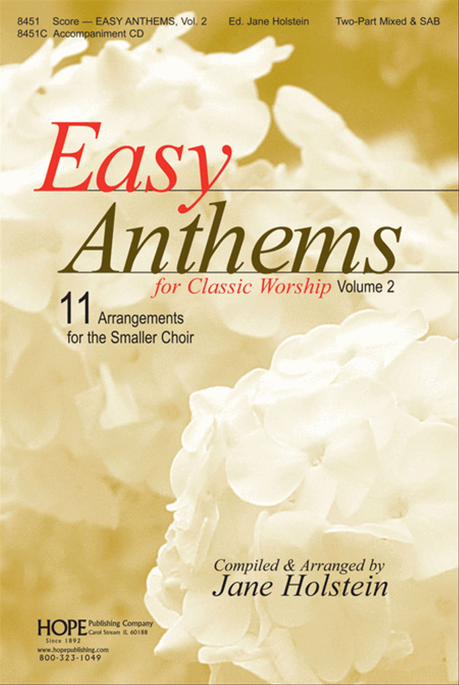 Easy Anthems, Vol. 2 3-Part scores gallery preview page 1