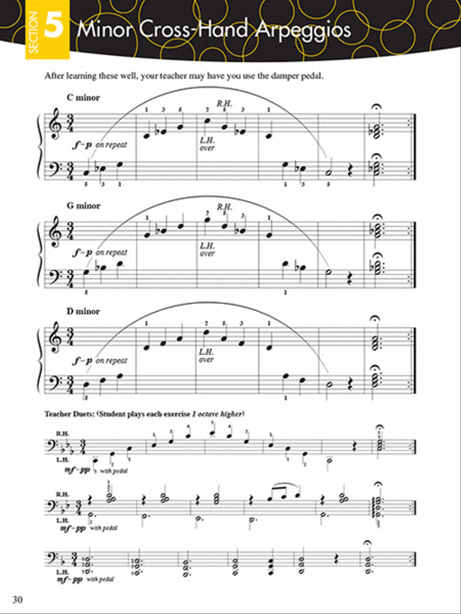 Piano Adventures Scale and Chord Book 1 Piano Method scores gallery preview page 3