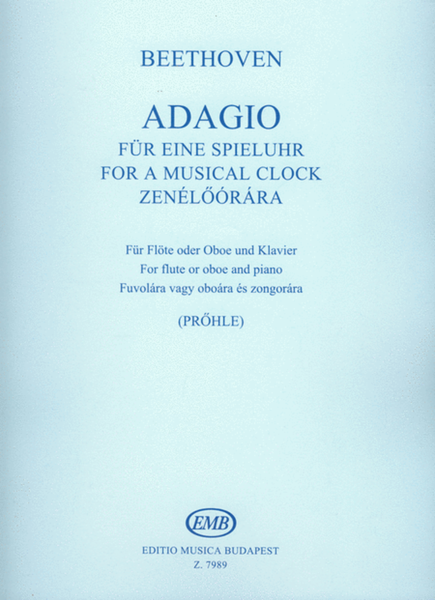 Adagio für eine Spieluhr WoO 33-1