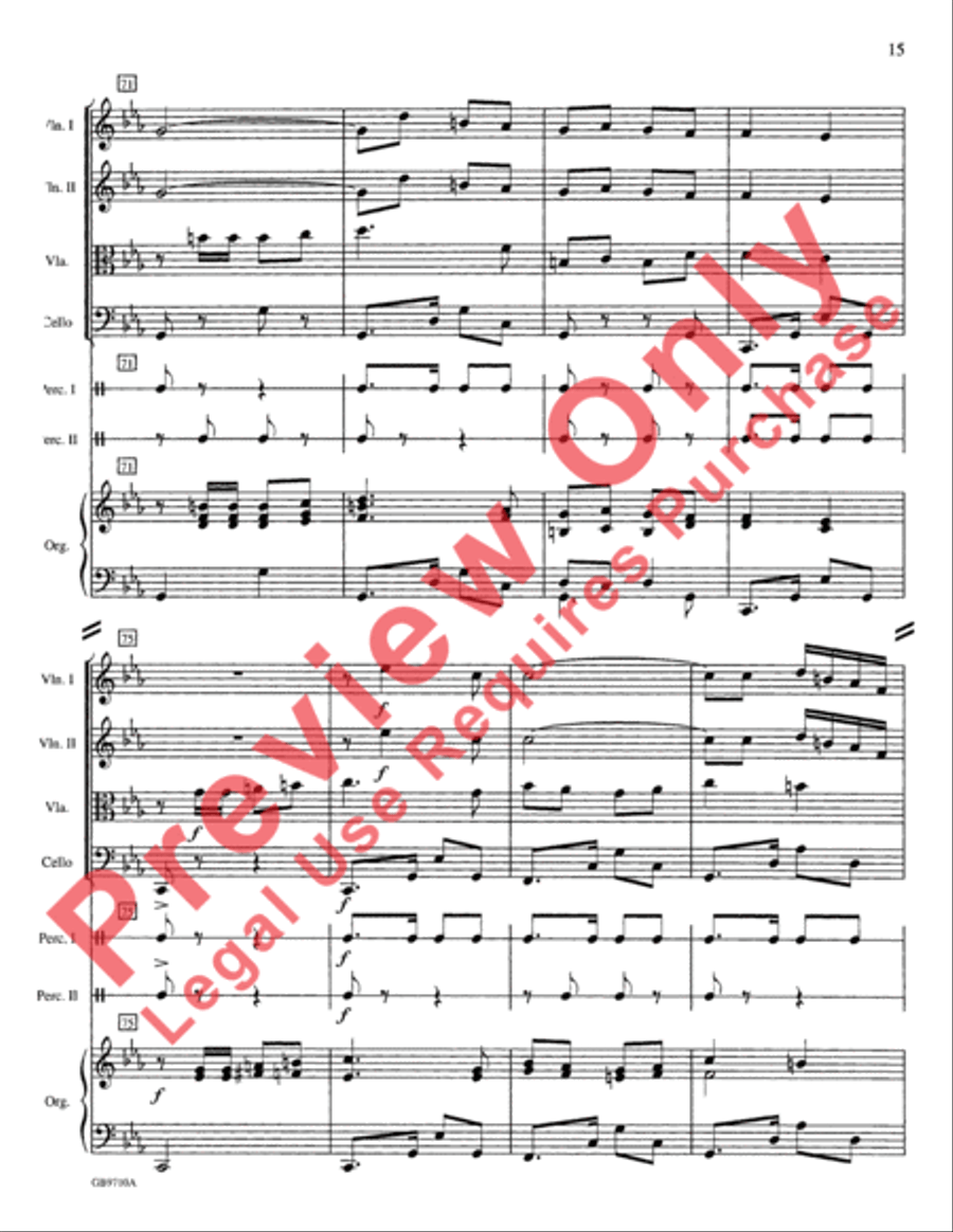 A Festival of Lessons and Carols Choir scores gallery preview page 16