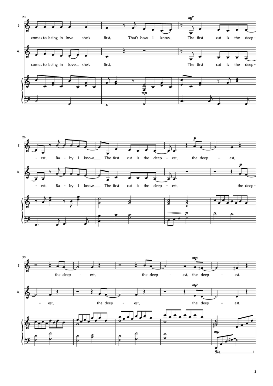 The First Cut Is The Deepest SA scores gallery preview page 3