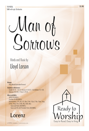 Book cover for Man of Sorrows