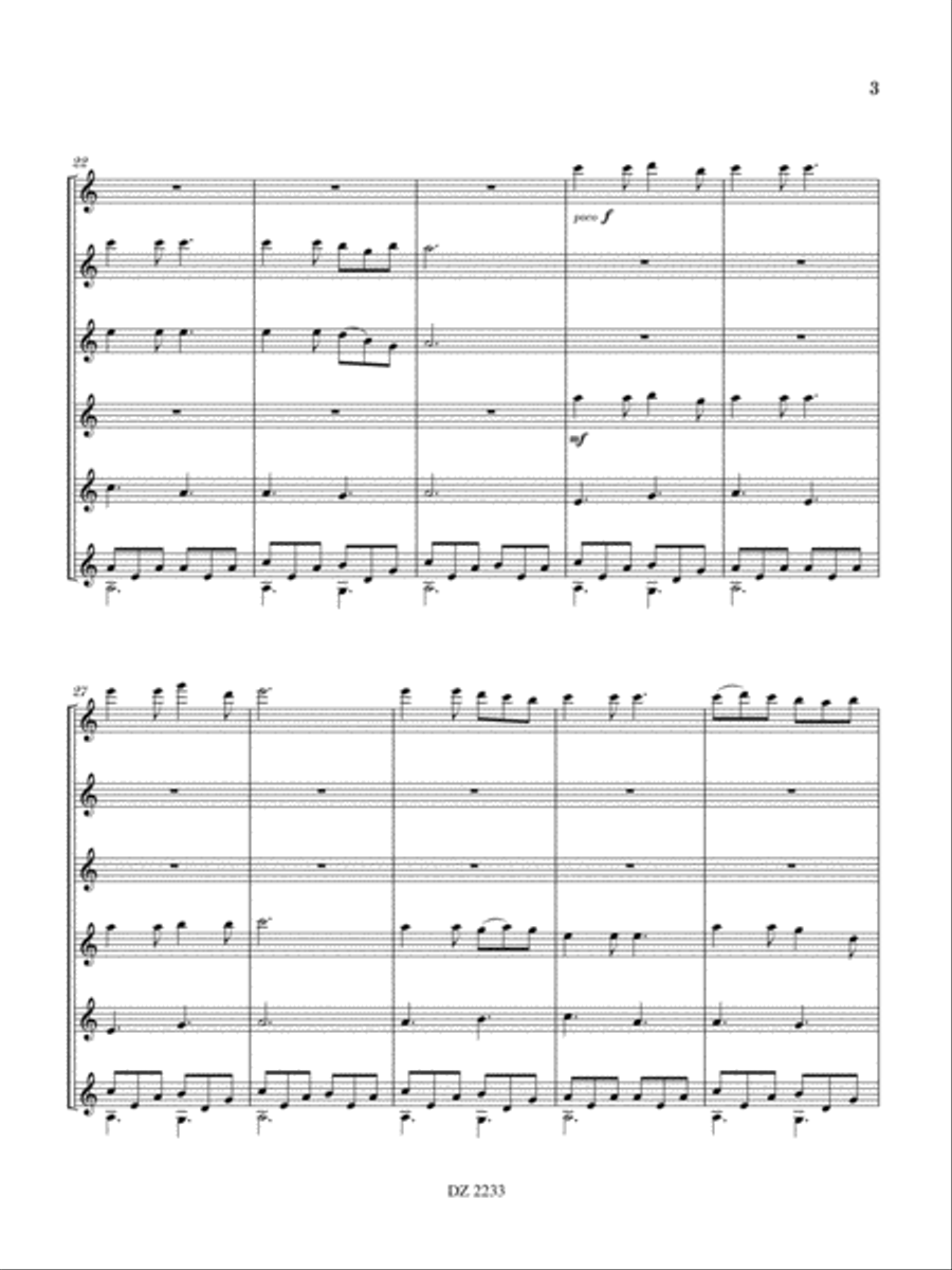 Aillte an Mhothair Aillte an Mhothair Guitar Ensemble scores gallery preview page 3