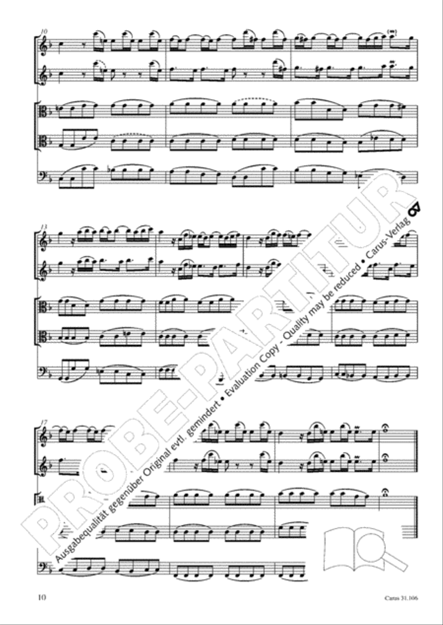 God's own time is the time appointed (Gottes Zeit ist die allerbeste Zeit) 4-Part scores gallery preview page 11