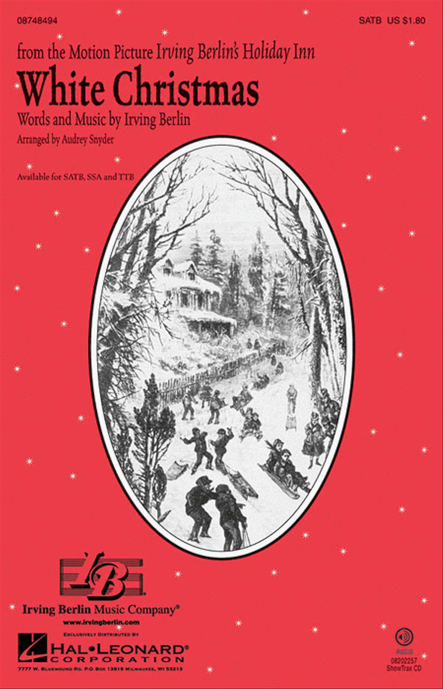 White Christmas White Christmas 4-Part scores gallery preview page 1