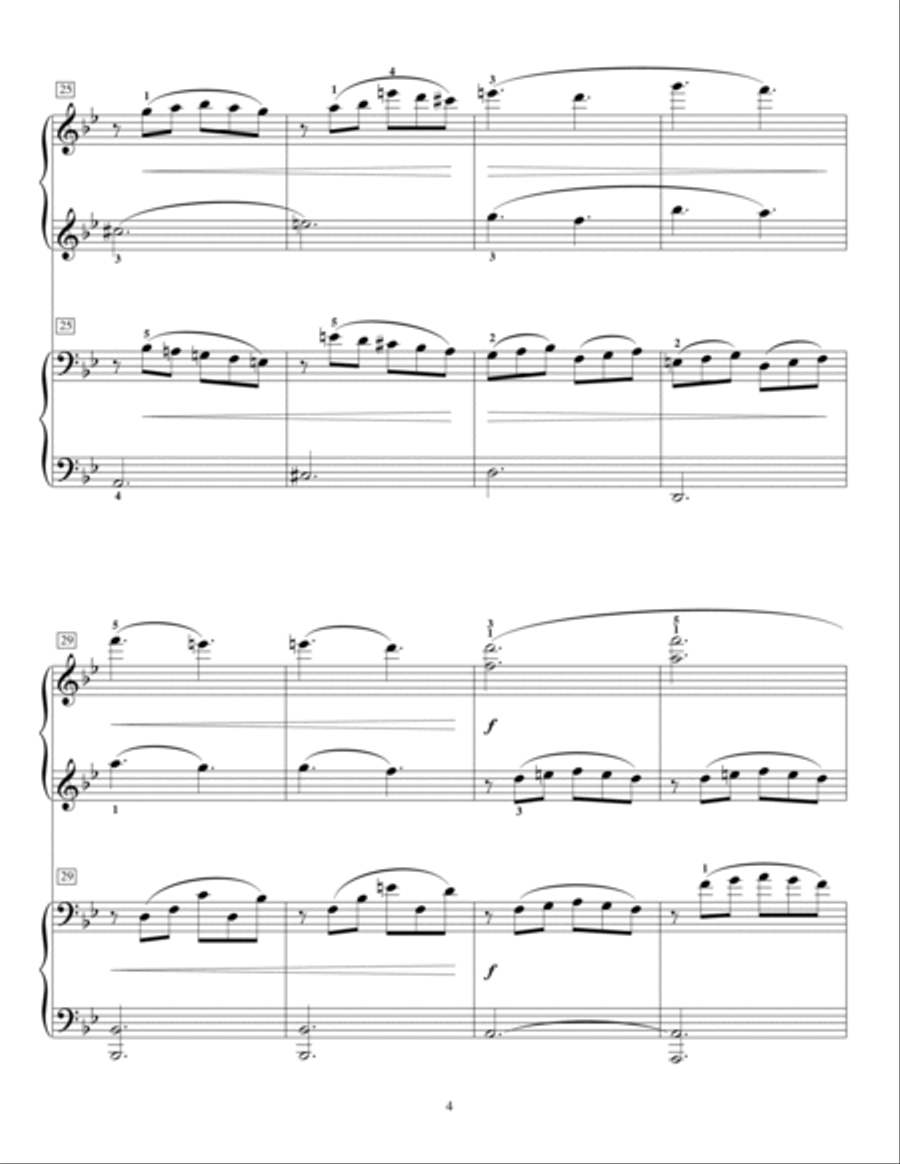 Yearning (Piano Duet) Yearning (Piano Duet) Piano Method scores gallery preview page 4
