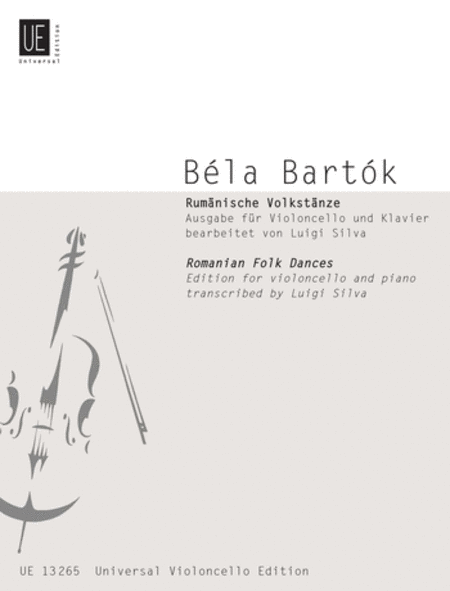 Rumanian Folk Dances, Cello/Piano*Ca