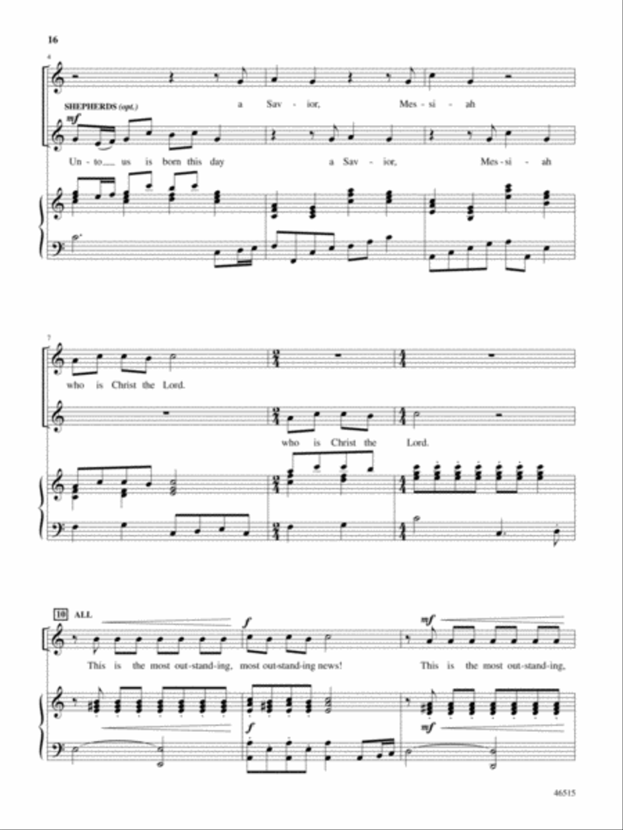 Out Standing in Their Field Choir scores gallery preview page 20
