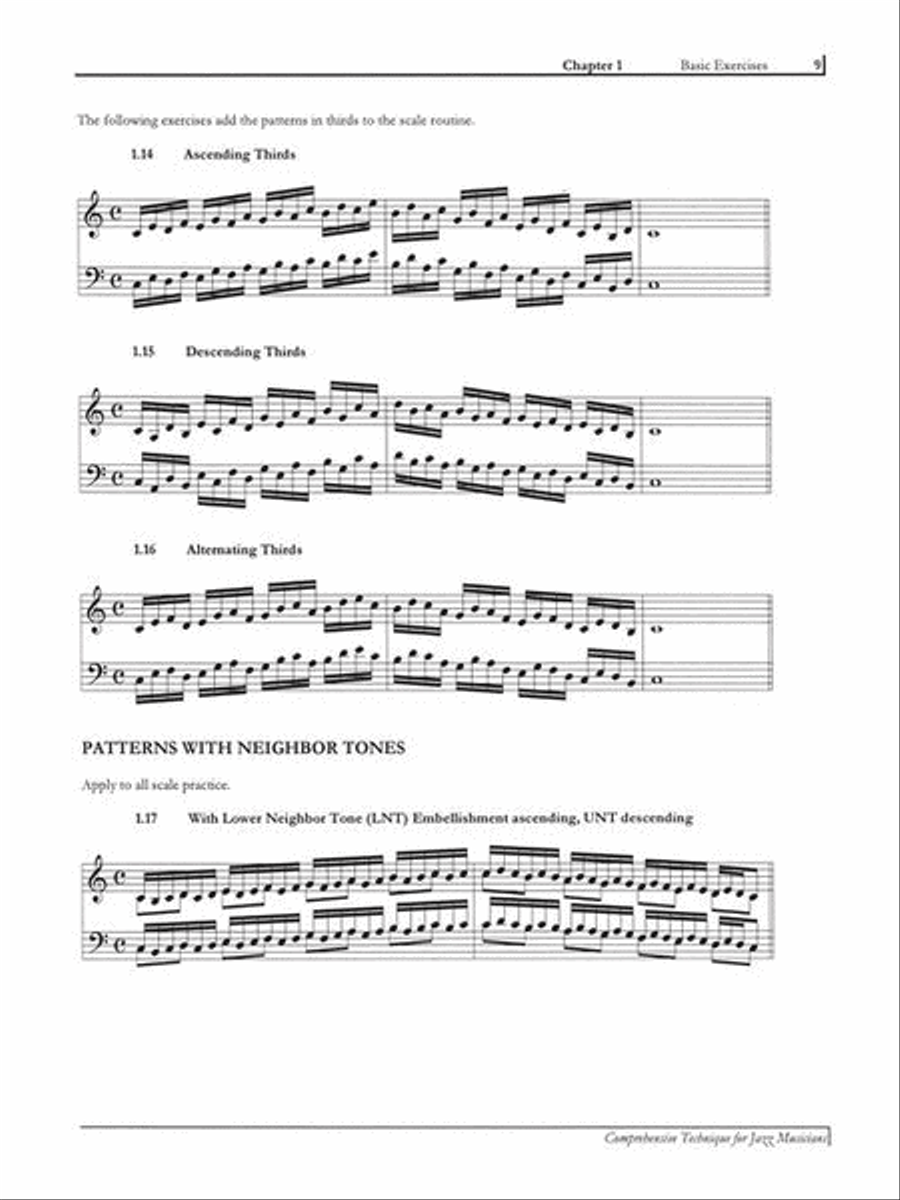 Comprehensive Technique for Jazz Musicians – 2nd Edition Collection / Songbook scores gallery preview page 18
