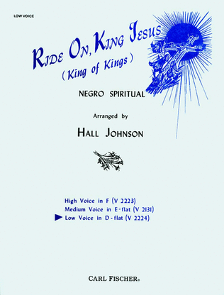 Book cover for Ride On, King Jesus (King of Kings)