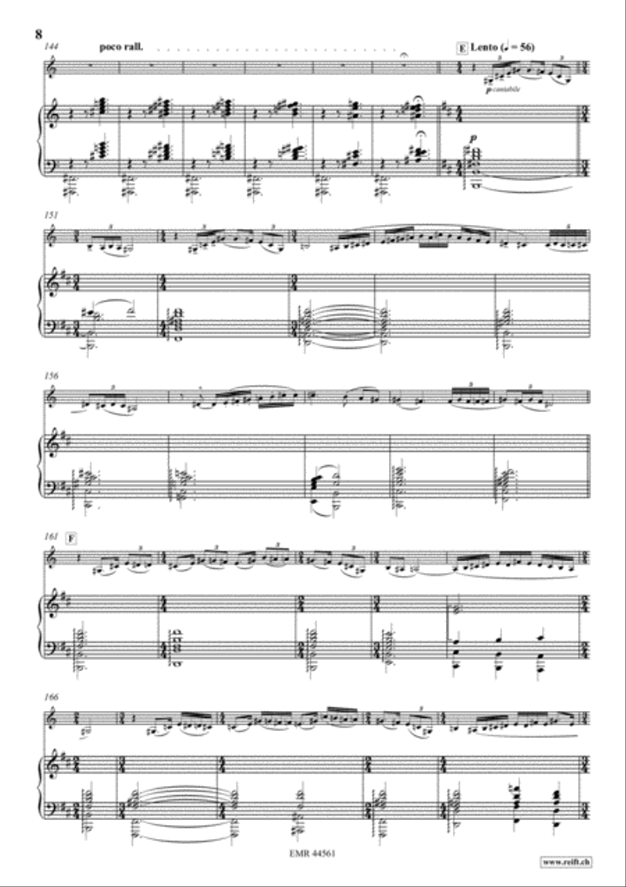 Scherzo Bass Clarinet scores gallery preview page 9
