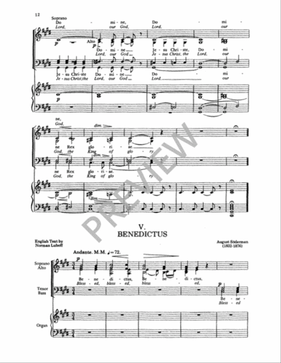 Sacred Songs Sacred Songs Divisi scores gallery preview page 13