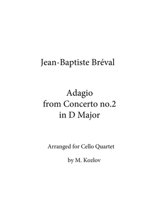 J-B. Breval Adagio from Cello Concerto no.2 in D Major